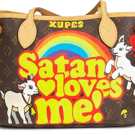 satan loves me louis vuitton|real louis vuitton.